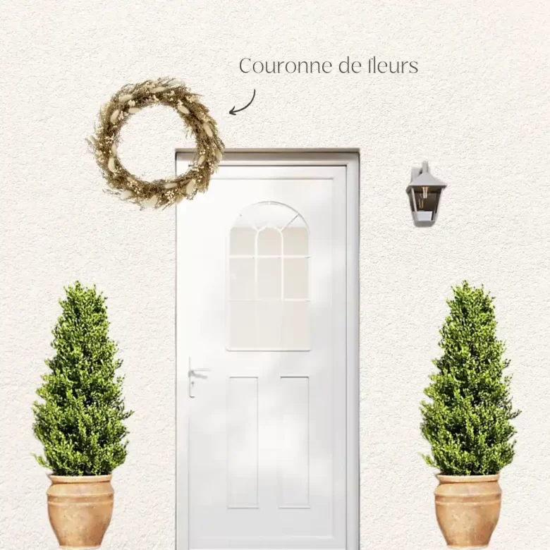 Image à la une l'art de la couronne de fleurs
